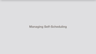 Managing Self-Scheduling Wealth
