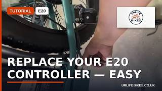 URLIFE E20 Controller Replacement Procedure Step 1 | Electric Bike UK