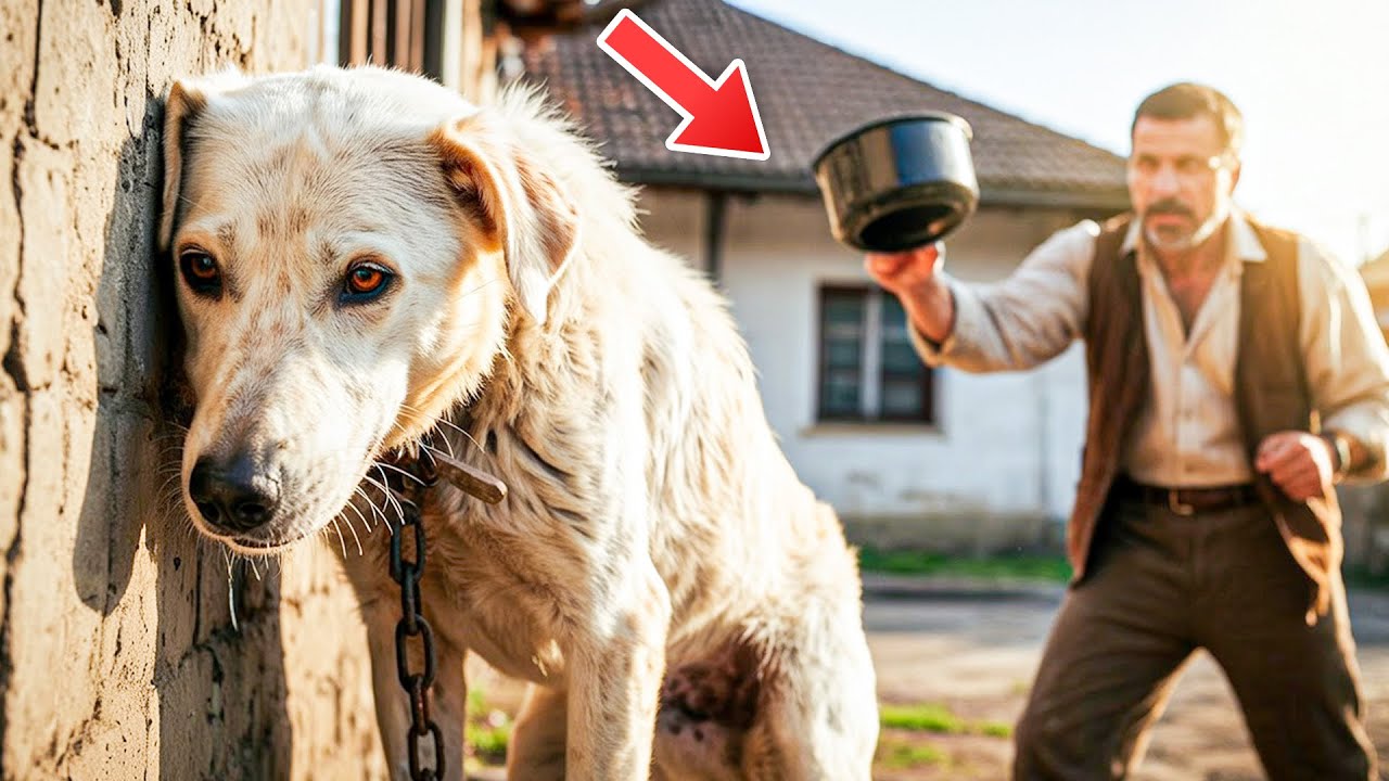 Er schlug täglich den blinden Hund… bis der Nachbar endlich nicht mehr schwieg