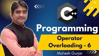 CPP In Hindi | Operator Overloading 6 | #31