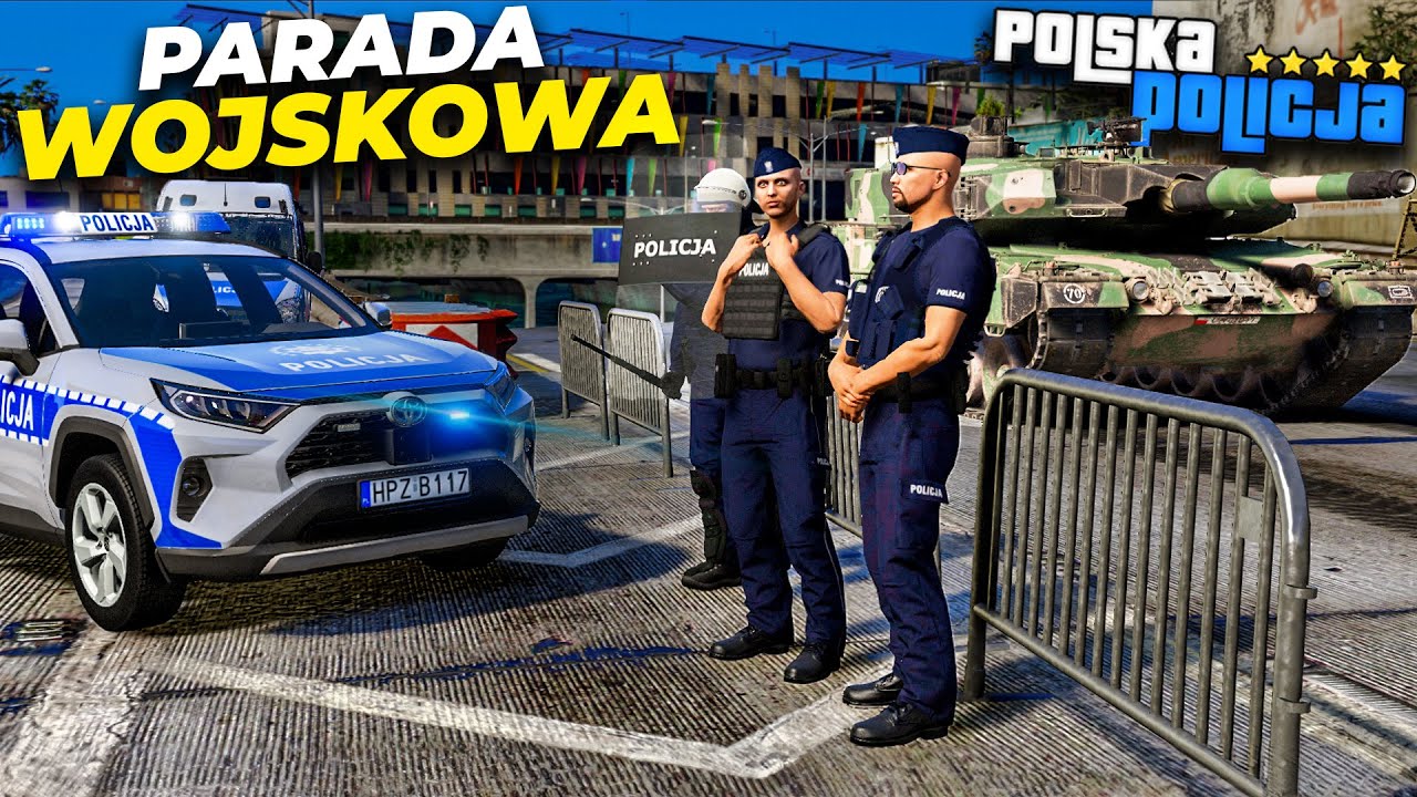 Polska Policja - DEFILADA WOJSKA POLSKIEGO😲 | Prewencja