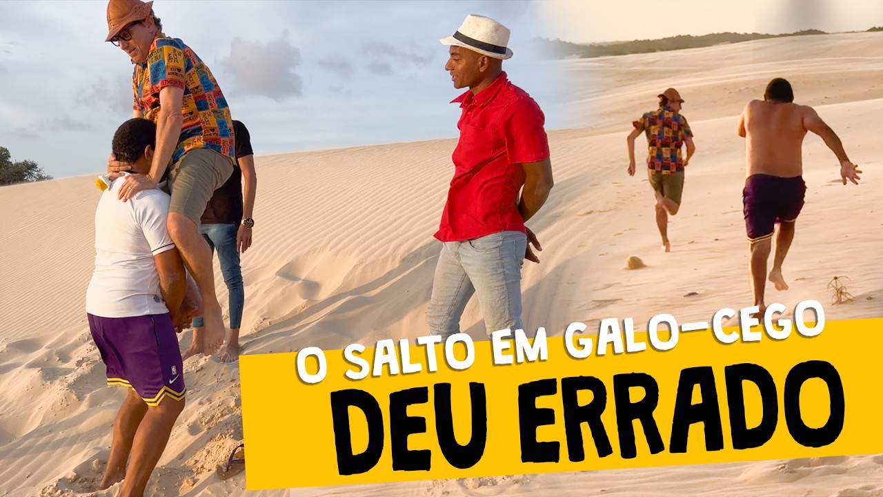 O SALTO EM GALO CEGO DEU ERRADO!