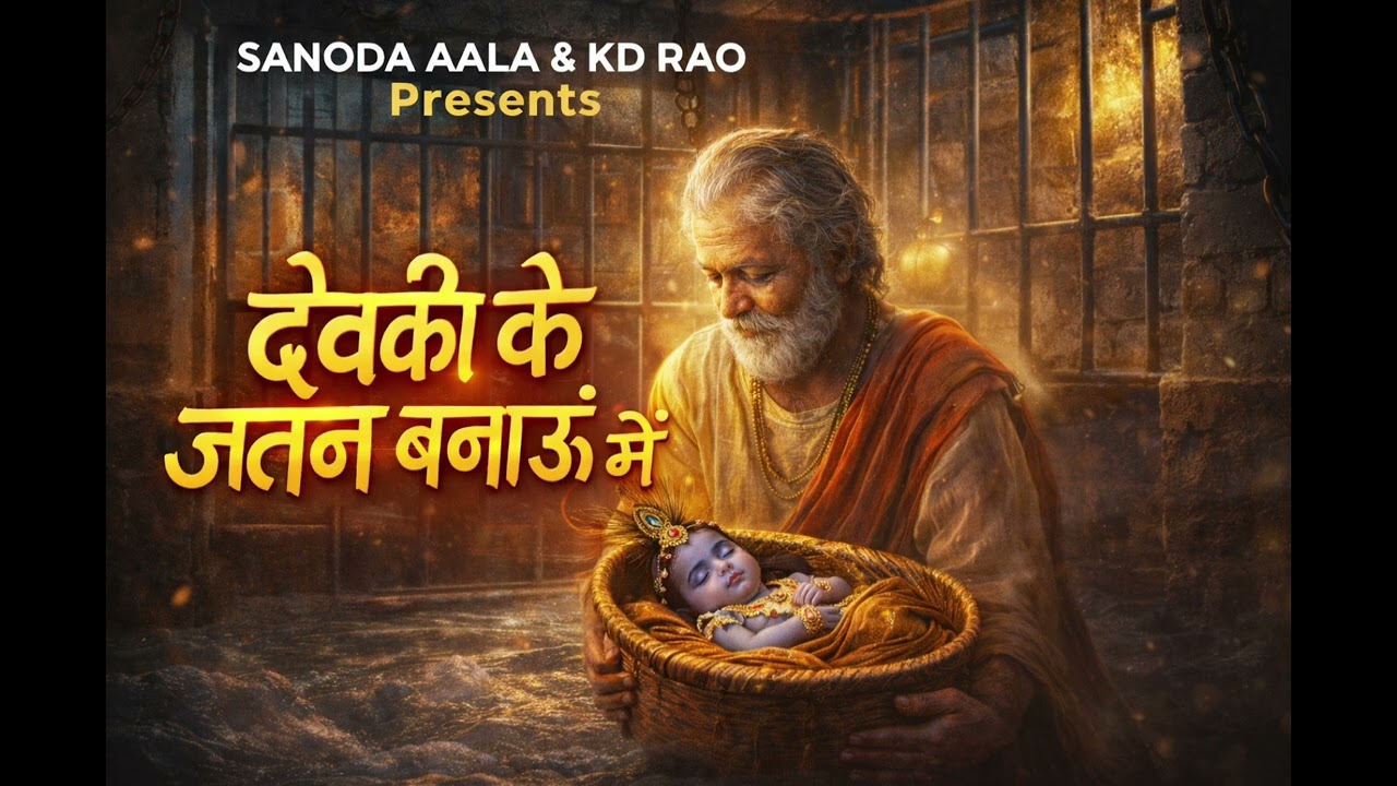 देवकी के जतन बनाऊं में ~ Devki Ke Jatan Banau Me | Krishan Janam Bhajan | Singer KD Rao 