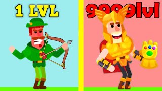 Bowmasters (New Update) All Characters Unlocked Mod APK! Bowmasters HACK Bowmasters Android Gameplay