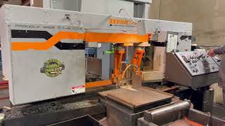 2016 - HEM H130HA-DC Automatic Dual Column Horizontal Bandsaw (Stock # 13246)