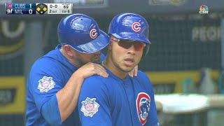CHC@MIL: Contreras' infield single puts Cubs ahead screenshot 4