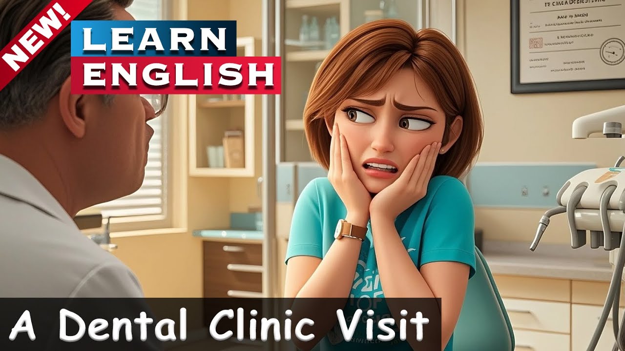 A Dental Clinic Visit |Dental English|Listening and Speaking Skills|Daily life|Slow English