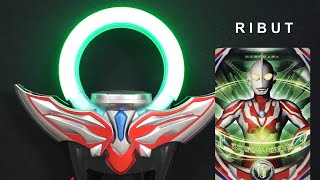 Ultraman Ribut Fusion Card Ultra Replica Orb Ring