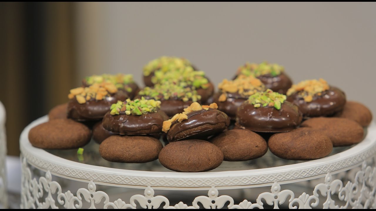 بسكوت الشوكولاتة المميز بجنين القمح  | سالي فؤاد