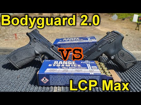S&W Bodguard 2.0 VS Ruger LCP Max .380 Micro Pistols Comparison