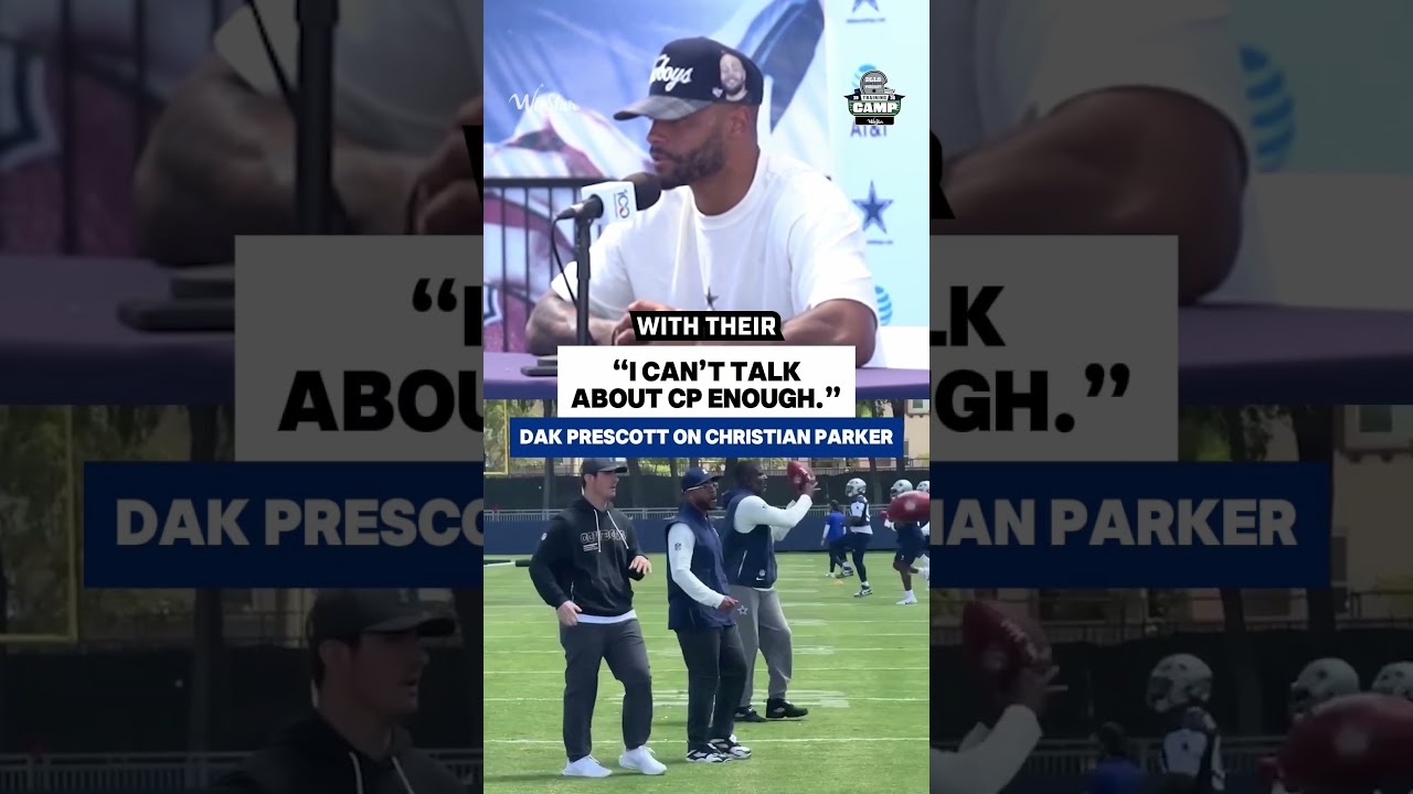 Dak Prescott: "I can't talk about Christian Parker enough"