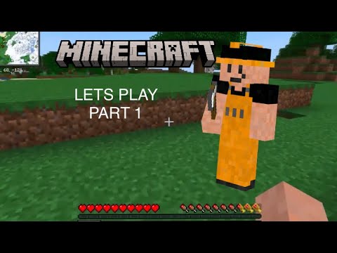Minecraft Lets Play Part 1 - YouTube