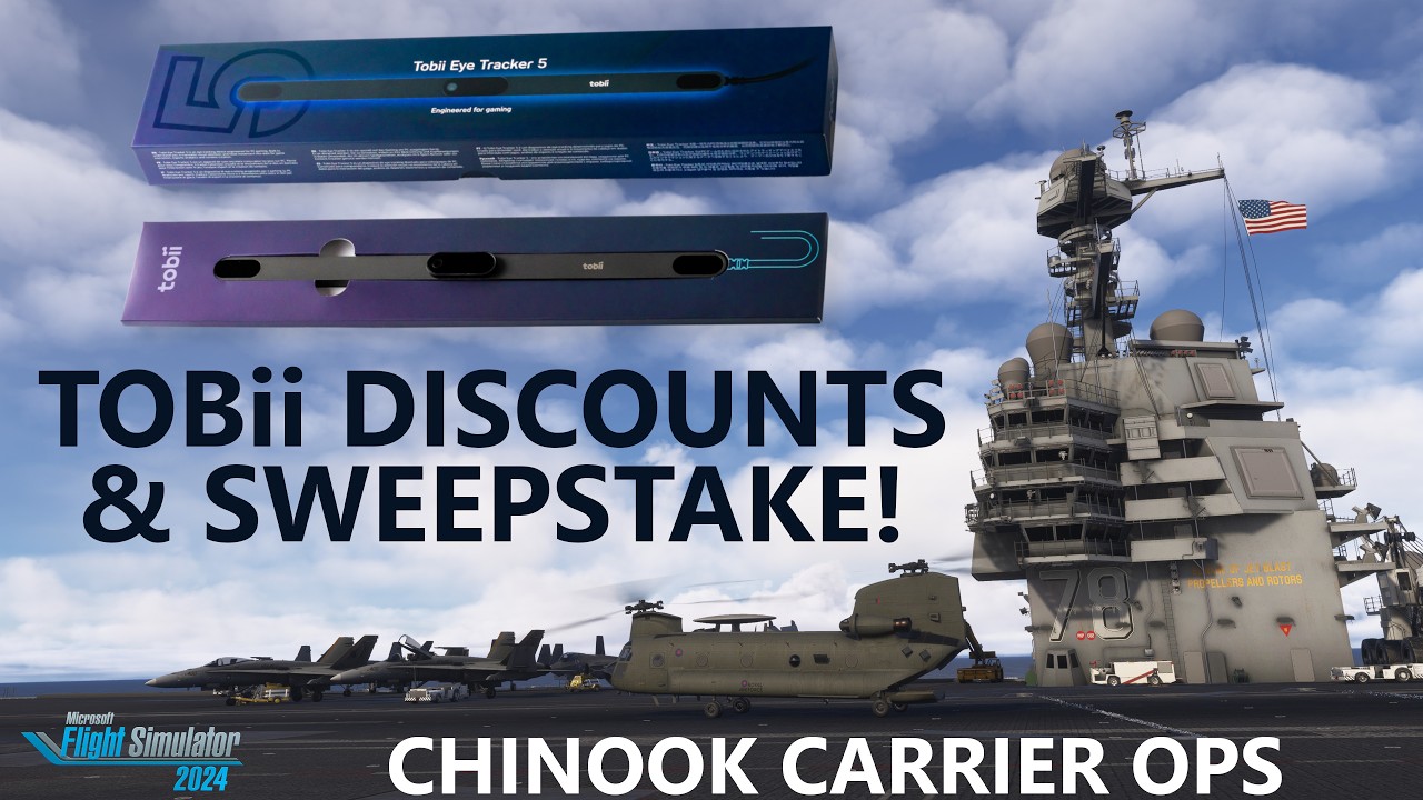 VR Immersion WITHOUT the Headset? ✈️ Tobii Eye Tracker 5 + MSFS 2024