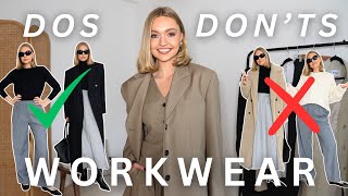 DOS AND DON'TS OF WORKWEAR DRESSING | WHERE YOU MIGHT BE GOING WRONG WITH YOUR OFFICE WARDROBE by Lydia Tomlinson 67,559 views 3 months ago 12 minutes, 37 seconds