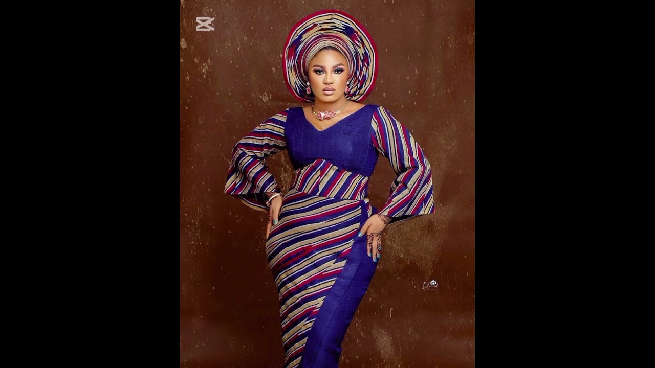 Simple Aso oke styles Inspo ☺️✨. 