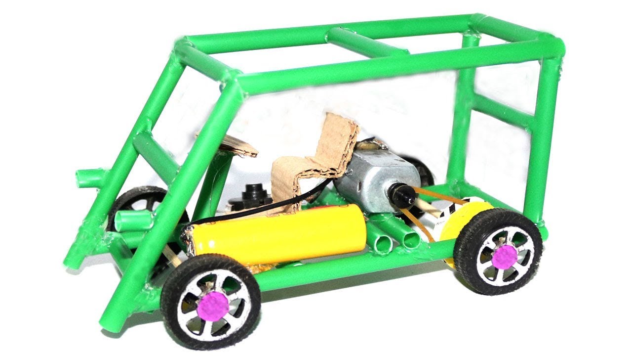 How To Make a Pipe car at Home Make A 4 wheel Pipe car Racing