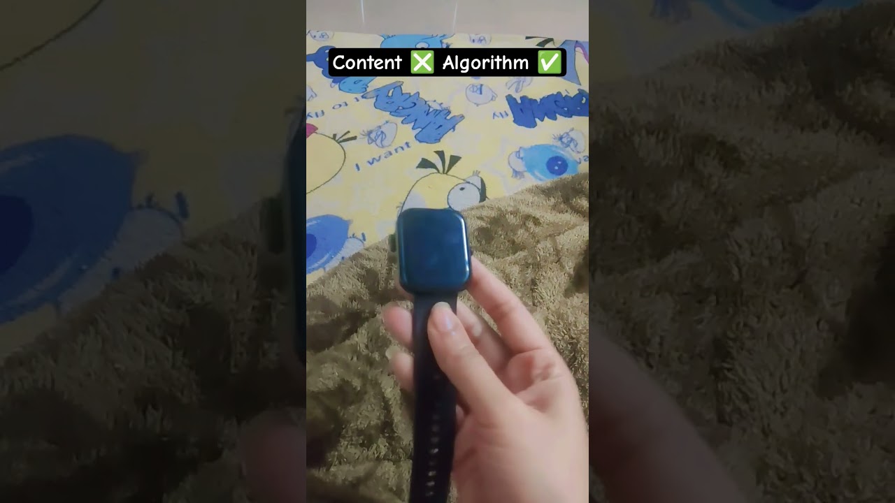 Content ❎ Algorithm ✅