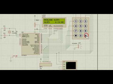 Digital clock with alarm.avi