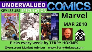 Undervalued Marvel Comics Key issues dated Mar 2010 speculation investing Comic Books Hoknes CBSI