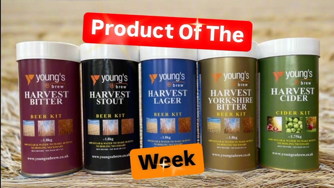 Product Of The Week - Youngs Harvest Beer & Cider Kits