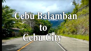 Cebu Balamban Transcentral Highway  Road going to Cebu City