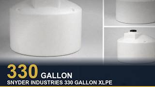 330 Gallon XLPE Chemical Feed Station - Snyder Industries 5750104CFWS42 Specs, Dimensions & Weight