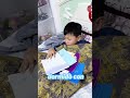 Mi hermano pequeño se despertó y descubrió que no tenía que hacer los deberes.#funny  #viral