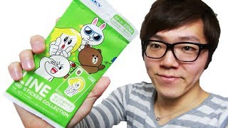 LINEビッグステッカーコレクション２袋買ってきた！