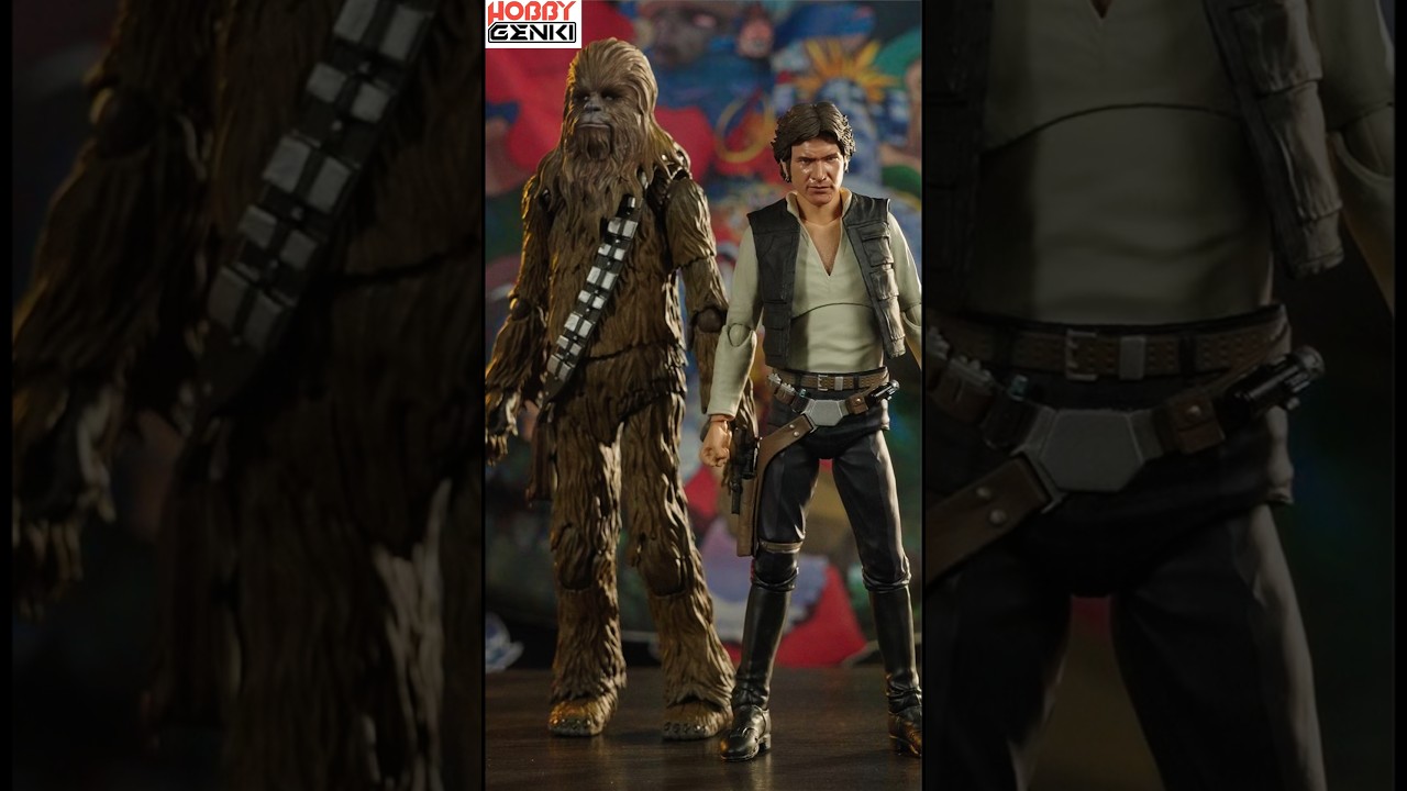 Quick unboxing S.H.Figuarts Han Solo & Chewbacca 
