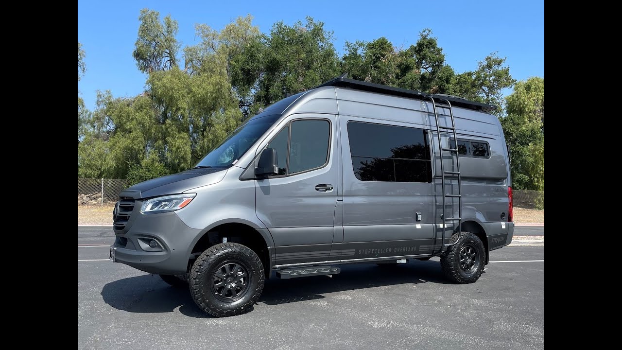 2023 Storyteller Overland Stealth Mode AWD Volta Lithium System Mercedes Sprinter Turbo Diesel 480p