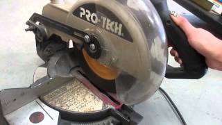Pro-Tech 10'' Deluxe Miter Saw (A64-136 