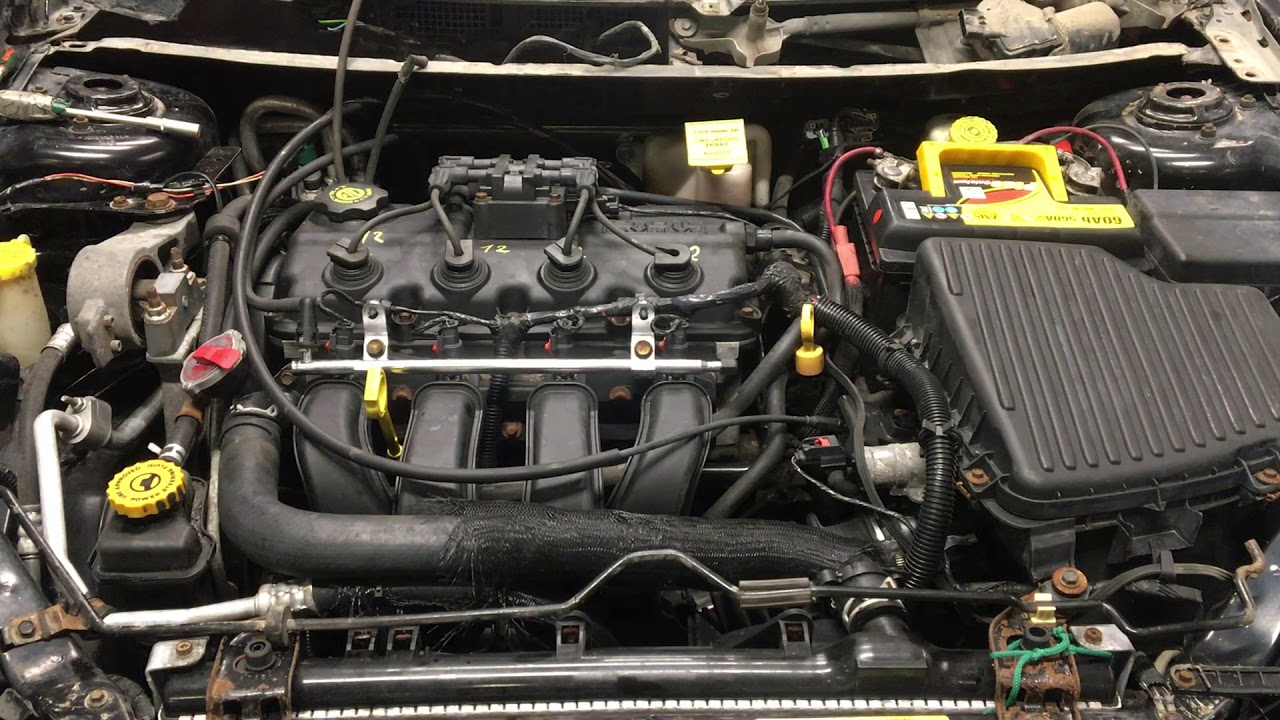 Двигатель Chrysler для Neon 19992005 YouTube