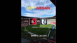 Hoy juegan Atlas Vs. Querétaro en el Estadio Jalisco a las 17:00 hrs #jalisco