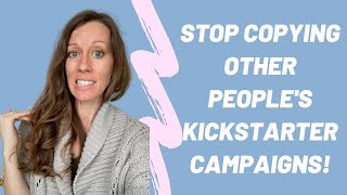Stop copying other people's campaigns - plagiarism and ethics on Kickstarter and IndieGoGo