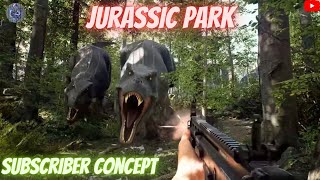 Jurassic Park Open World Game Subscriber Concept Game screenshot 3