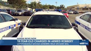 Suspect charged in Kapolei mall parking lot robbery