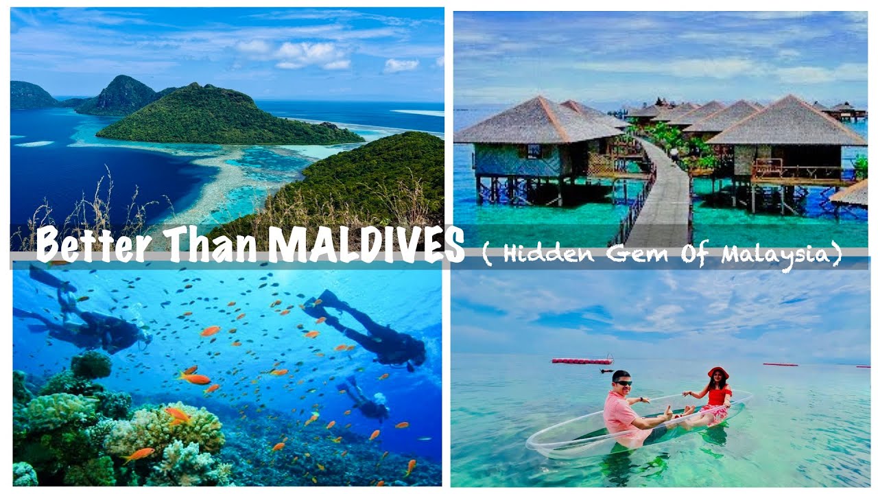 Semporna (sabah) Travel Guide ll better than maldives || Bohey Dulang Hike ll Mabul Water Bungalow