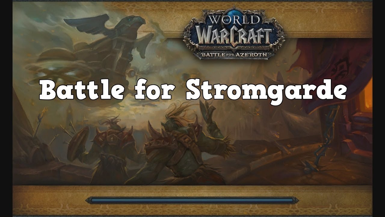 WoW BFA - Warfront "Battle for Stromgade" Basic Guide/overview