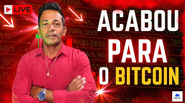 ACABOU Para o BITCOIN , ALTCOIN vai EXPLODIR A partir DAQUI