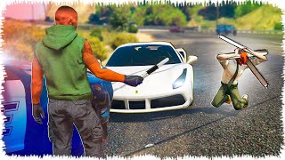 ПОЛИЦИЯ ДЖОННИ БЕНЗОПИЛА АДАМДЫ ҰСТАДЫ (GTA V) жони джони