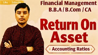 Return On Assets Ratio | Return On Assets | Return On Assets Formula | Return On Assets Meaning |...