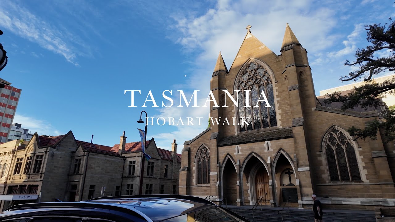 Tasmania Walk | Afternoon Walk in Hobart | Jan 2024