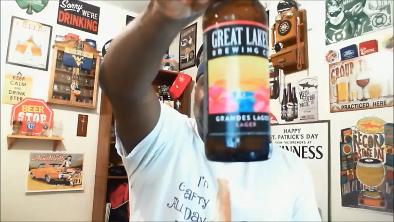Rod J Beer Great Lakes Grandes Lagos Lager Review YouTube