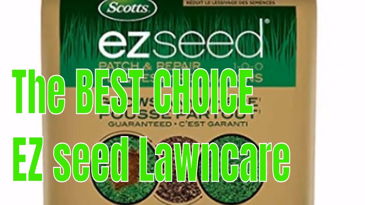 Scotts EZ Seed Grass Seed Mix - YouTube