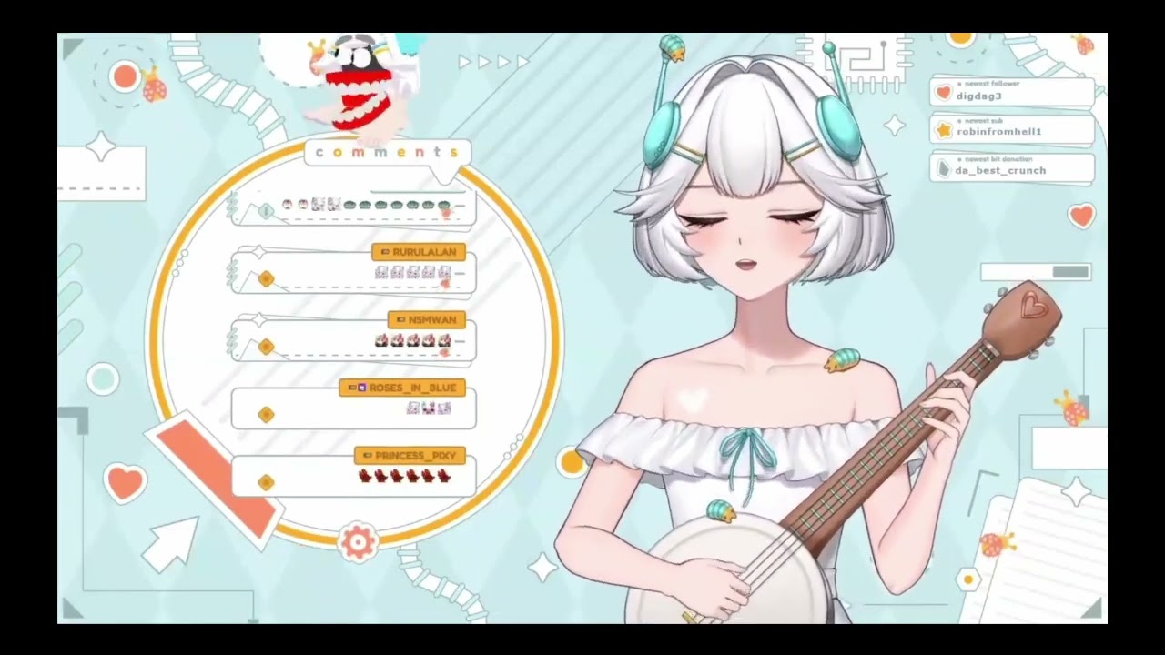 【Ellie_Minibot】"CRAZY ROBOT BODY" Live Cover