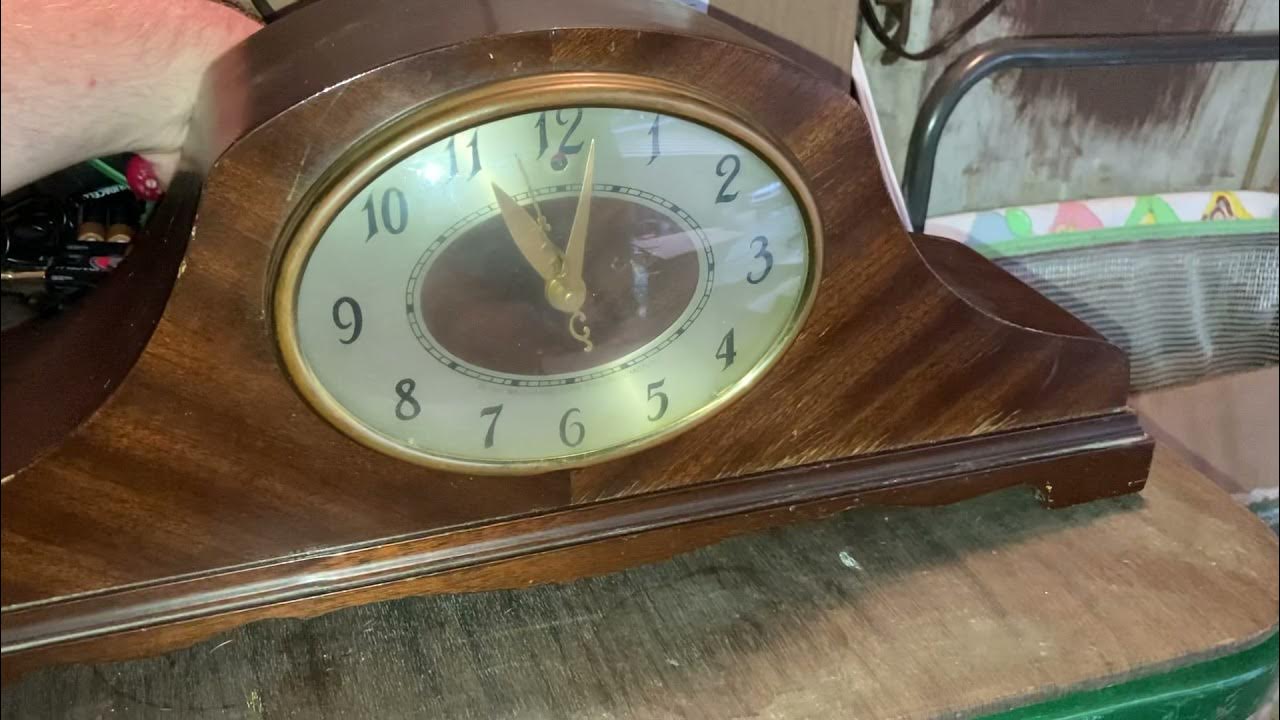 Vintage Revere Westminster chime clock self starting YouTube