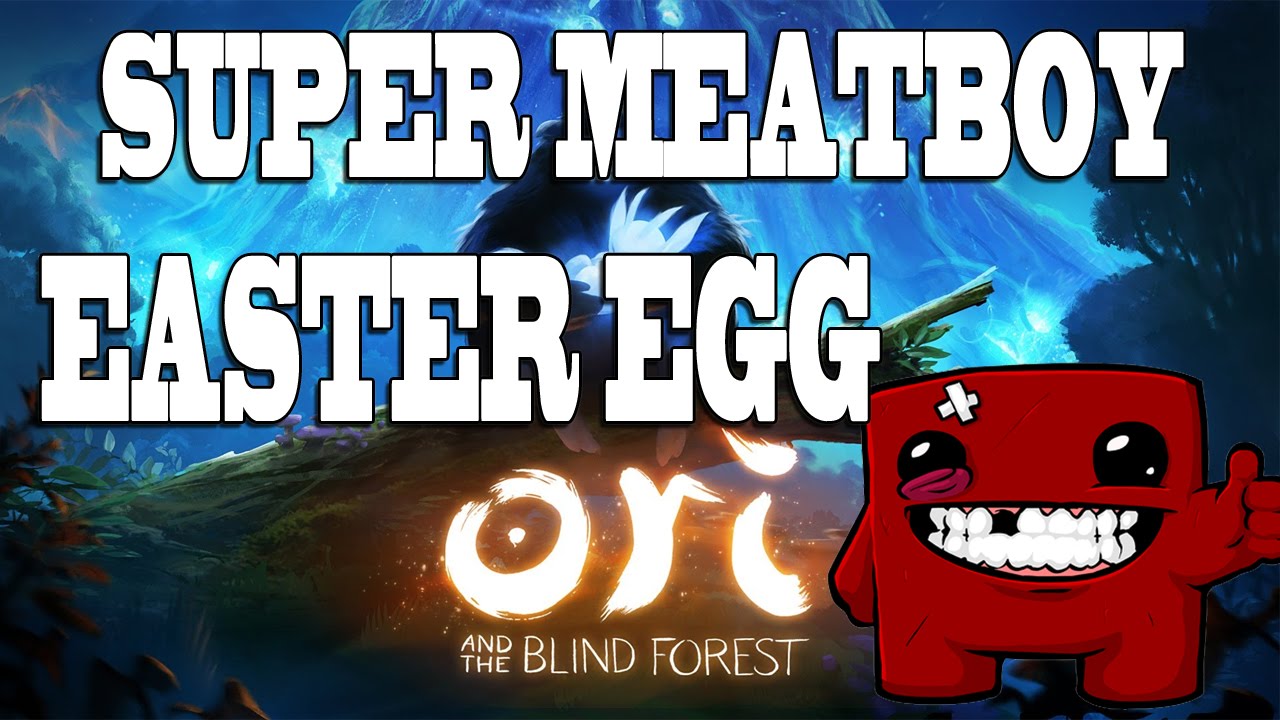 Ori and the Blind Forest Super Meatboy Easter Egg
