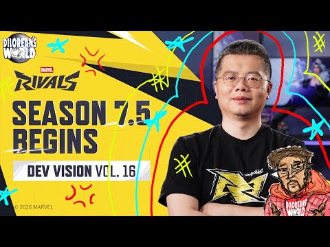 Marvel Rivals: Season 7.5 Begins // Dev Vision Vol. 16 REACTION 反応