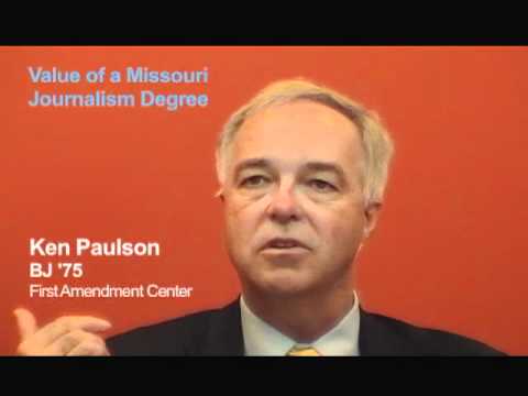 Ken Paulson, BJ '75: What the J-School Means to Me