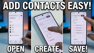 Google Pixel 10 Pro - How to Add Contacts screenshot 5